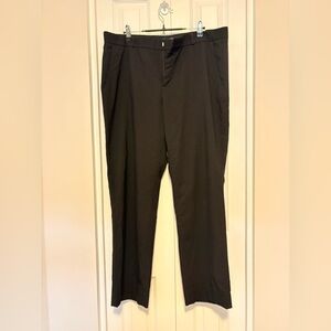 High Quality Black Wool “Ryan” (Straight Leg) Women’s Trousers